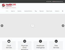 Tablet Screenshot of healthlinkdimensions.com